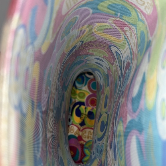 Coach Poppy Rainboots Sz 8 - Picture 12 of 15